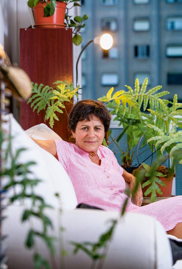 A atriz Denise Weinberg: sucesso de crítica A atriz Denise Weinberg: sucesso de crítica