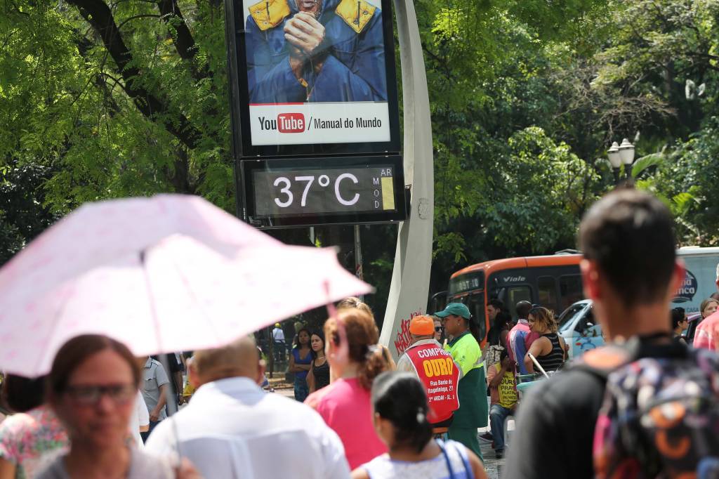 São Paulo registra o dia mais quente do ano nesta segunda