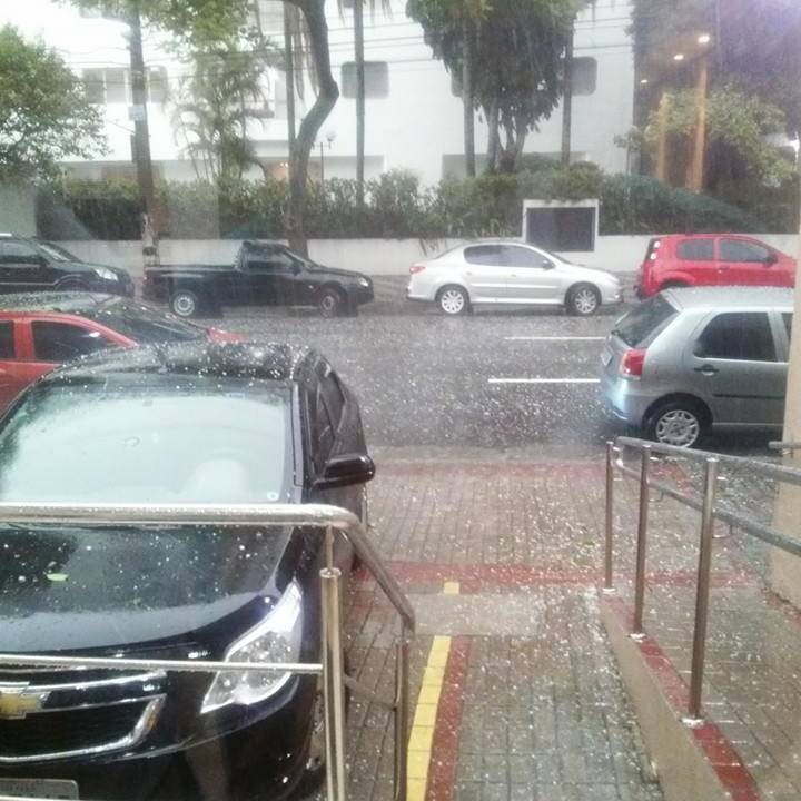 Chuva granizo