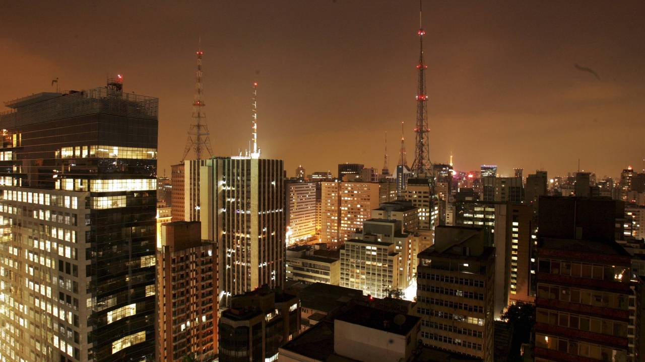 Panorâmica feita a partir do restaurante The View - Fernando Moraes