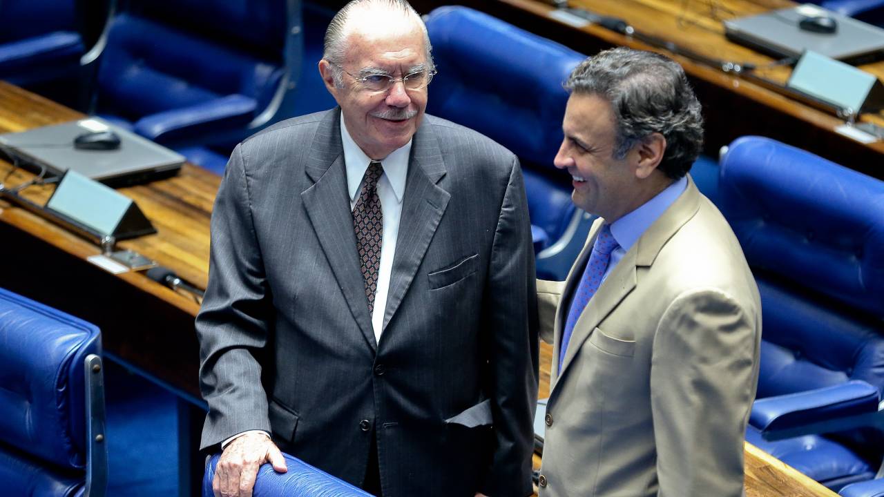 Sarney e Aécio