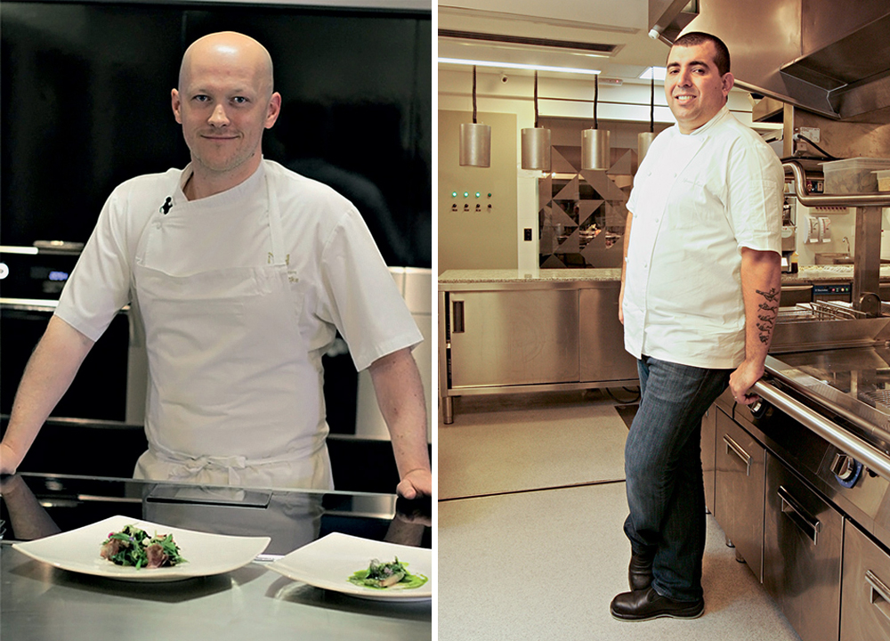 Chefs badalados cozinham ao lado de convidados internacionais