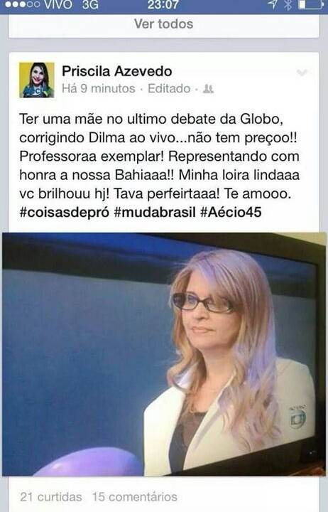 Filha de professora