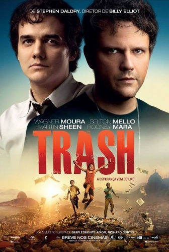 Trash – A Esperança Vem do Lixo", filme com Selton Mello e Wagner Moura dirigido pelo inglês Stephen Daldry, diretor de Billy Elliot, tem estreia marcada para 9 de outubro Trash – A Esperança Vem do Lixo", filme com Selton Mello e Wagner Moura dirigido pelo inglês Stephen Daldry, diretor de Billy Elliot, tem estreia marcada para 9 de outubro