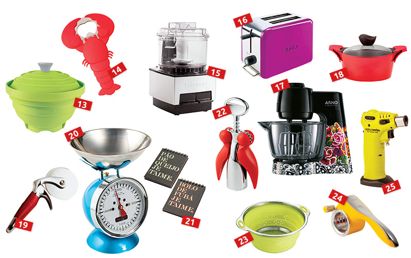 Vinte e cinco acessórios para turbinar a cozinha