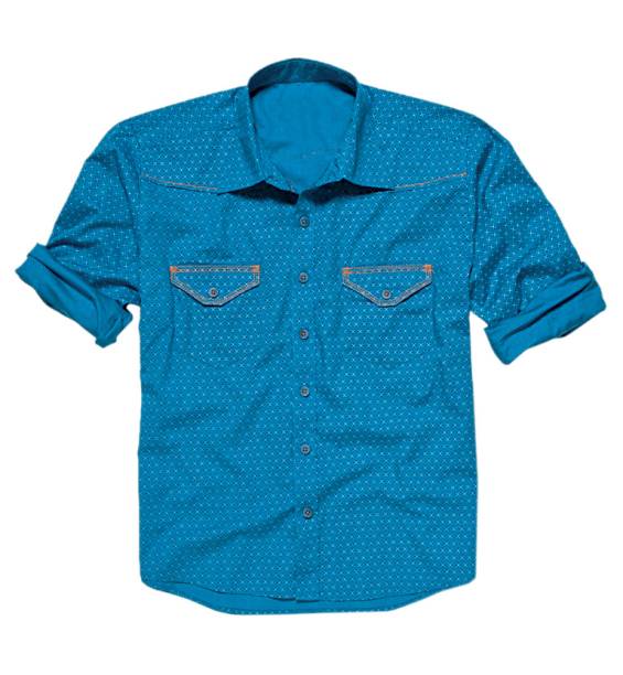 	Camisa de algodão. R$ 79,00. Upper, Shopping West Plaza, ☎ 3522-4301, upper.ind.com.br.