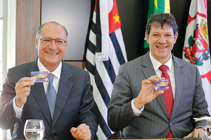 Datafolha: Alckmin e Haddad lideram intenções de voto para governo de SP