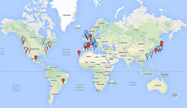 Mapa do Google Street View