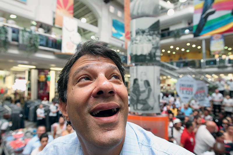 Fernando Haddad, o filósofo da 25 de Março