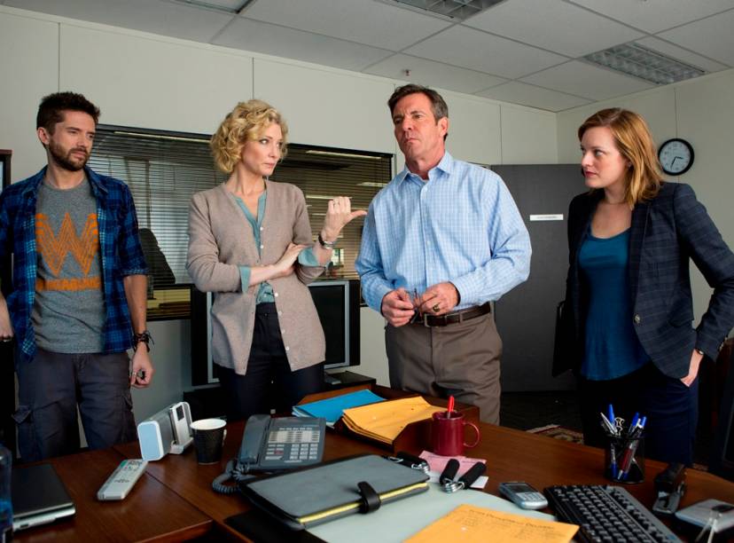 Conspiração e Poder: equipe da CBS trabalha para expor história envolvendo o presidente George W. Bush Conspiração e Poder: equipe da CBS trabalha para expor história envolvendo o presidente George W. Bush