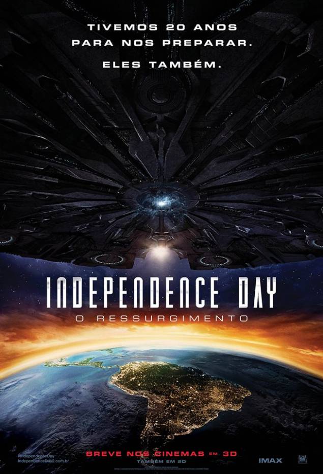 Pôster de Independence Day - O Ressurgimento Pôster de Independence Day - O Ressurgimento