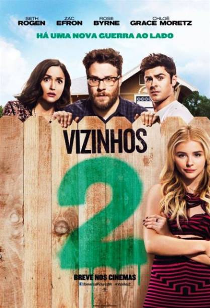 Vizinhos 2: pôster do filme