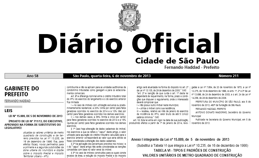 Diário Oficial