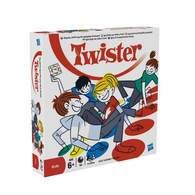 Jogo Twister Tradicional com Tapete Jogo Twister Tradicional com Tapete