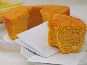 Bolo de milho com requeijão Tradicional