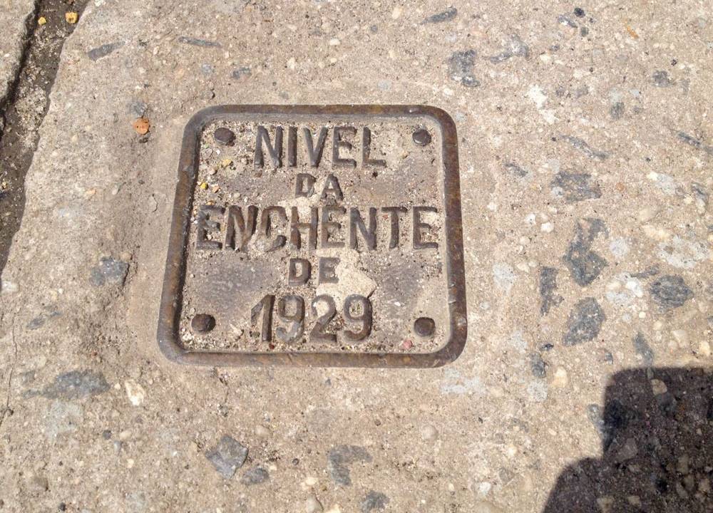 Placa Enchente 1929