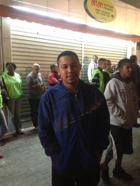 O pintor Gleison de Souza Feitosa é um dos sobreviventes O pintor Gleison de Souza Feitosa é um dos sobreviventes