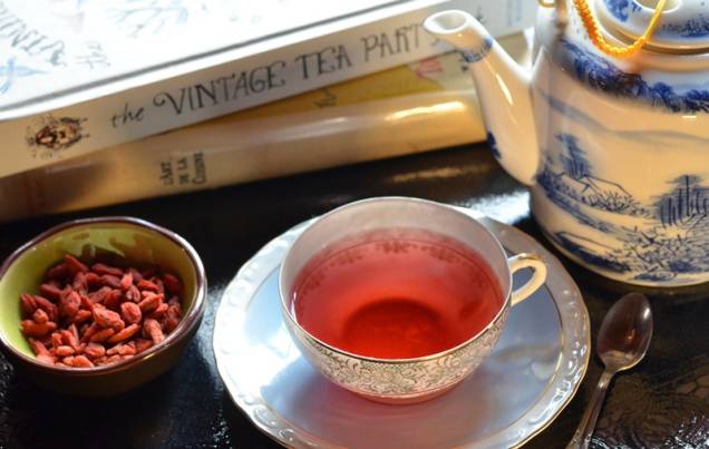 Bistrô Ó-Chá: infusão de goji berry Bistrô Ó-Chá: infusão de goji berry