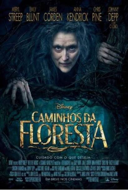 Caminhos da Floresta: pôster do filme