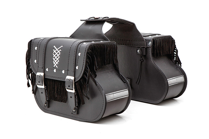 Alforje de couro sintético: 230 reais Alforje de couro sintético: 230 reais