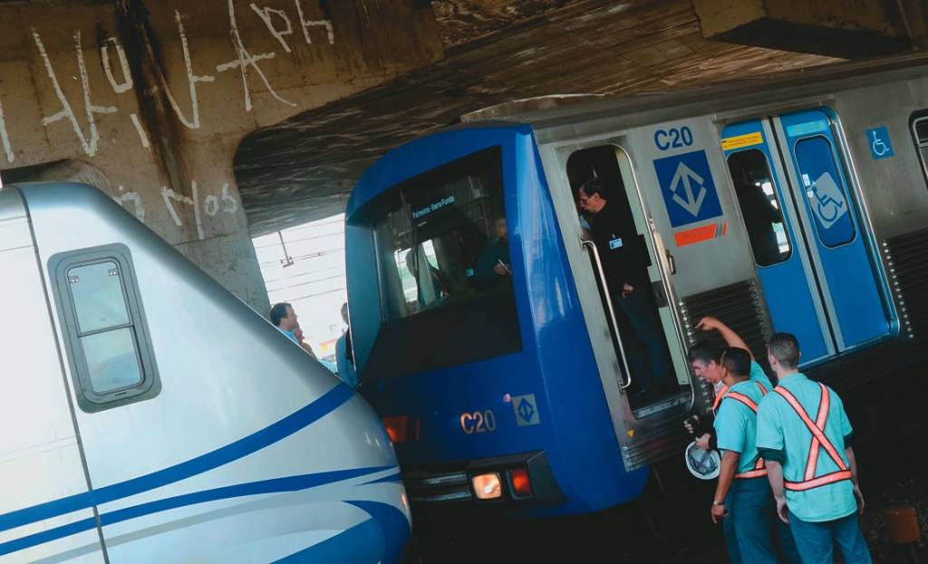 Colisão na Linha 3 engorda a lista de problemas recentes do metrô