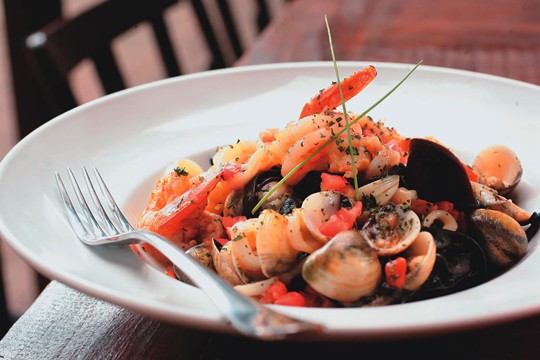 Lupercio tem pratos italianos e franceses