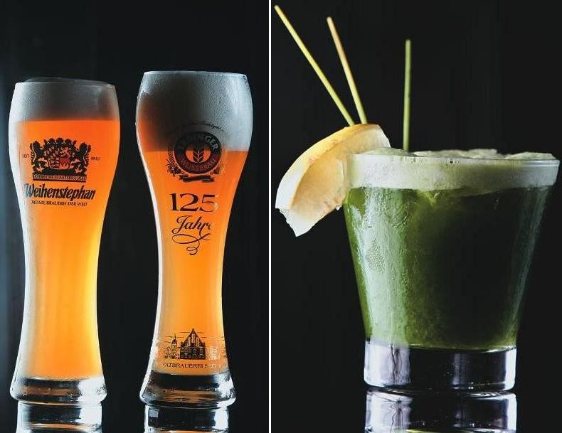 Chopes e Caipirinha de Couve - Gillan's Inn