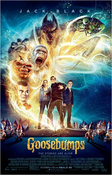 Pôster de Goosebumps: Monstros e Arrepios Pôster de Goosebumps: Monstros e Arrepios