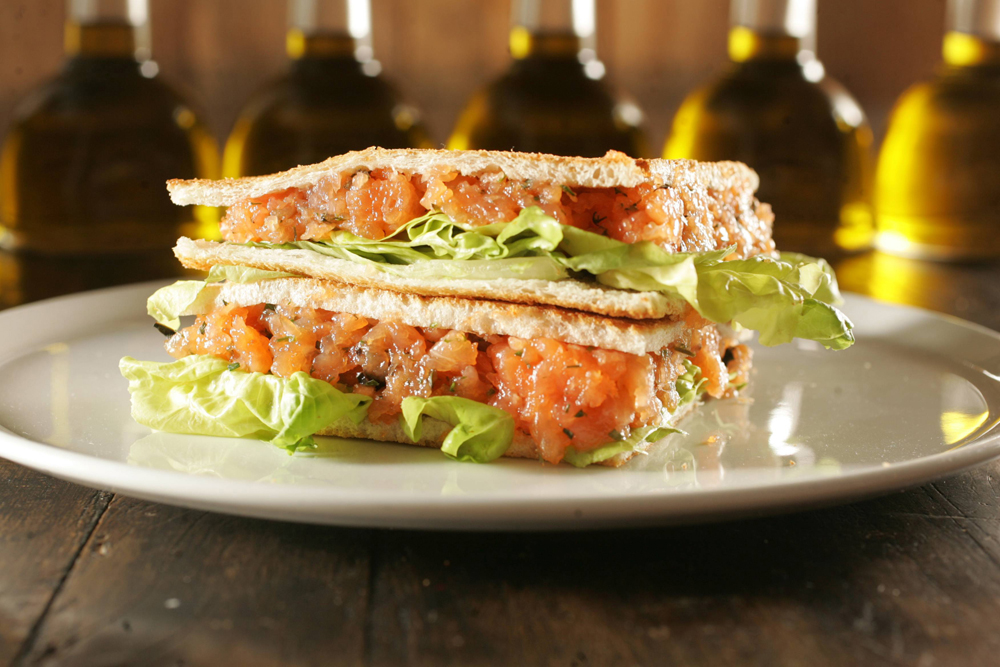 Forneria San Paolo - panini com tartare