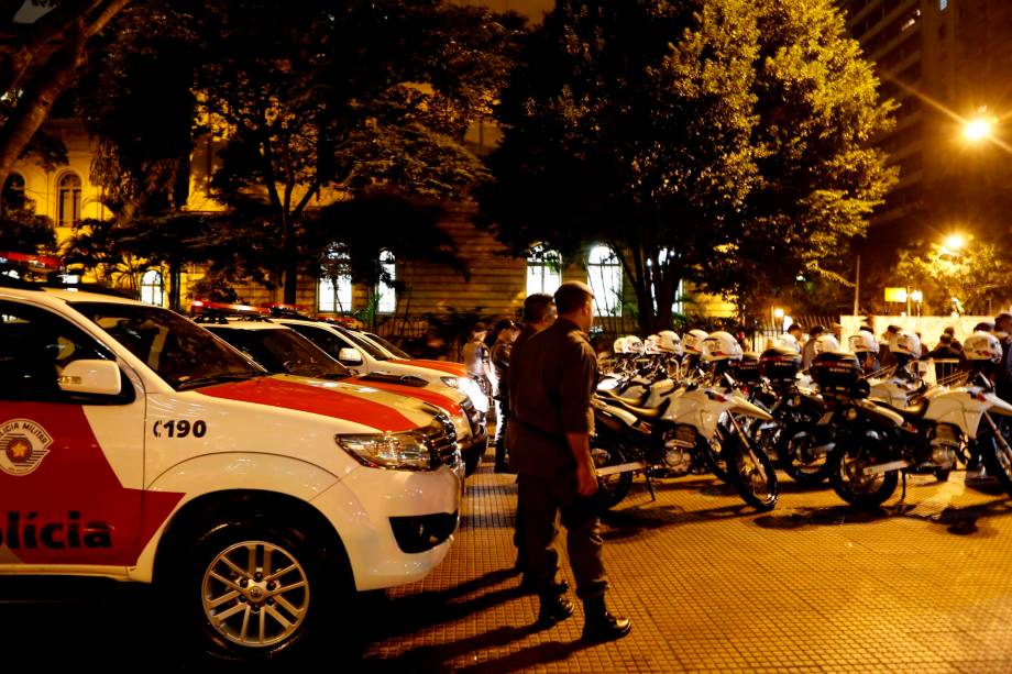 	Policiamento reforçado também na praça da República durante a Virada Cultural