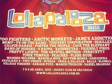 Lollapalooza programação