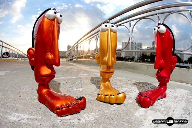 Chorão apoiava na consolidação da marca Urban Safari, que produz bonecos em resina e pintura automotiva Chorão apoiava na consolidação da marca Urban Safari, que produz bonecos em resina e pintura automotiva