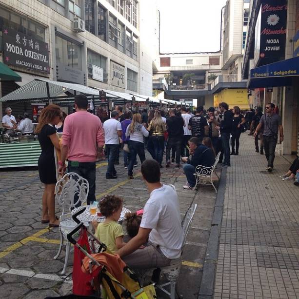 Feirinha gastronômica O Mercado na Virada Cultural