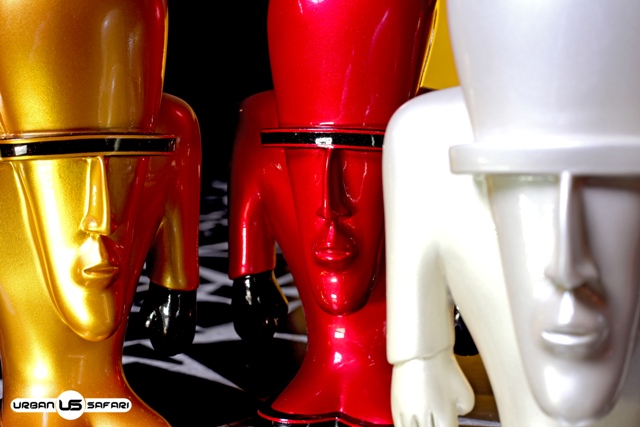 As peças medem de 10 a 45 centímetros As peças medem de 10 a 45 centímetros