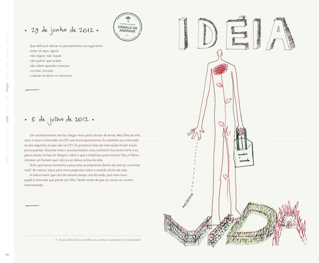 Mundana Cia lança livro sobre processo de criação de ‘Pais e Filhos’