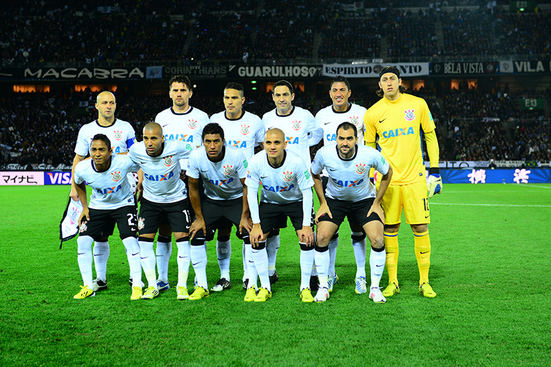 Os heróis da vitória corintiana no Japão Os heróis da vitória corintiana no Japão