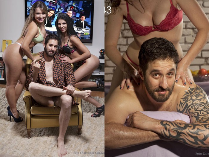 Rafinha Bastos posa de playboy durante ausência do ‘CQC’