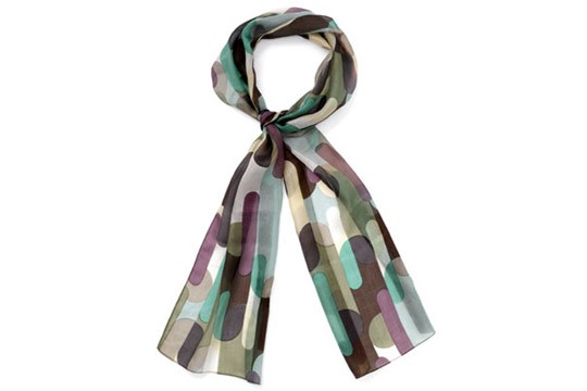 Lenço de seda, na Accessorize Lenço de seda, na Accessorize