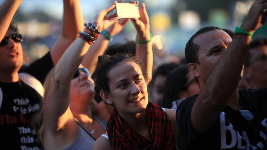 O público do 2º dia do Lollapalooza 2013