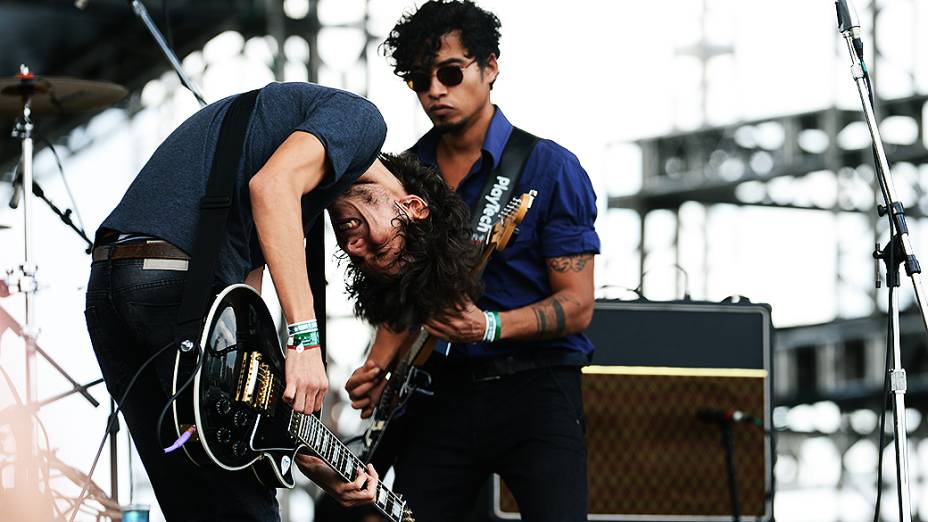 Banda Vivendo o Ócio subiu ao palco, no Lollapalooza