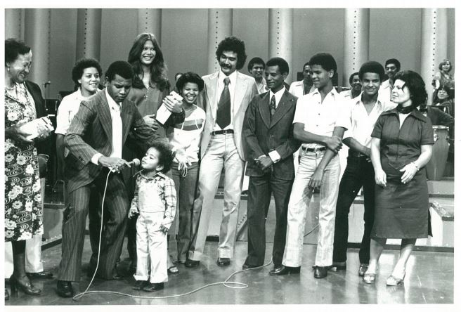 Família de Jair Rodrigues no programa Clube dos Artistas - 17/5/1978