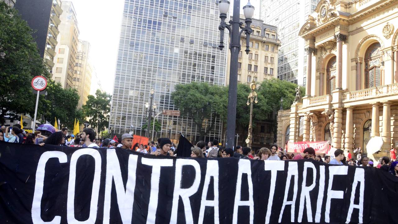 Protesto contra a tarifa