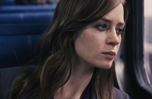 A Garota no Trem com a atriz Emily Blunt A Garota no Trem com a atriz Emily Blunt