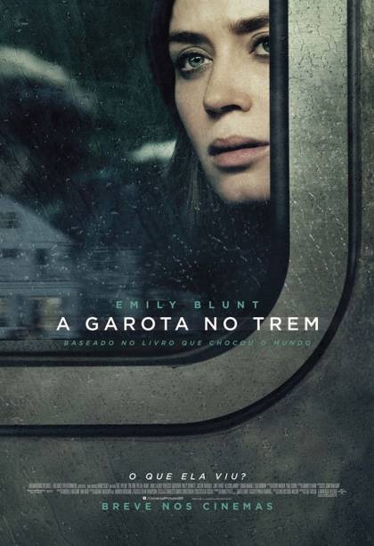 Pôster do filme A Garota no Trem Pôster do filme A Garota no Trem