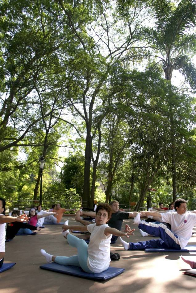 Aula de ioga no Sesc Ipiranga Aula de ioga no Sesc Ipiranga