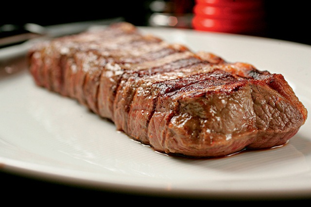 Bife de chorizo: uma das opções da NB Steak