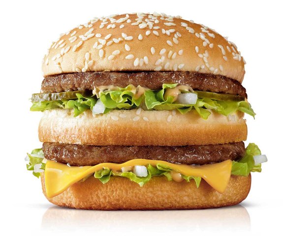 Big Mac, sanduíche da lanchonete McDonalds Big Mac, sanduíche da lanchonete McDonalds