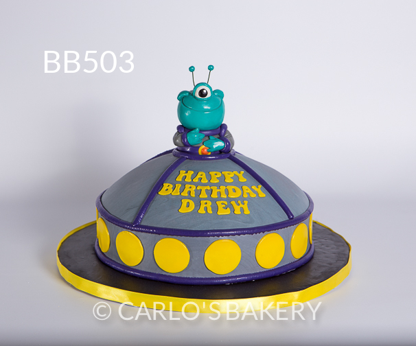 Eles estão entre nó. Pelo menos neste bolo é possível ver extraterrestres Eles estão entre nó. Pelo menos neste bolo é possível ver extraterrestres