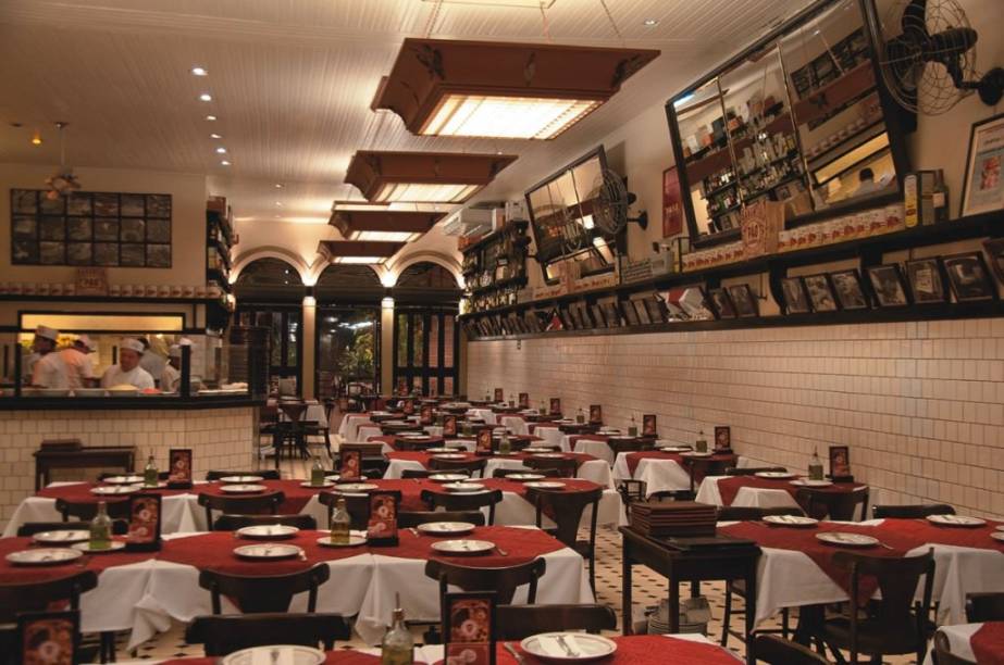 O salão da unidade de Moema O salão da unidade de Moema