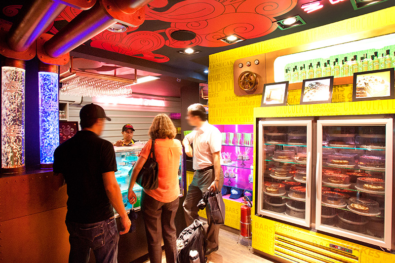 The Sweet Bubbles: ambiente pequeno e colorido The Sweet Bubbles: ambiente pequeno e colorido